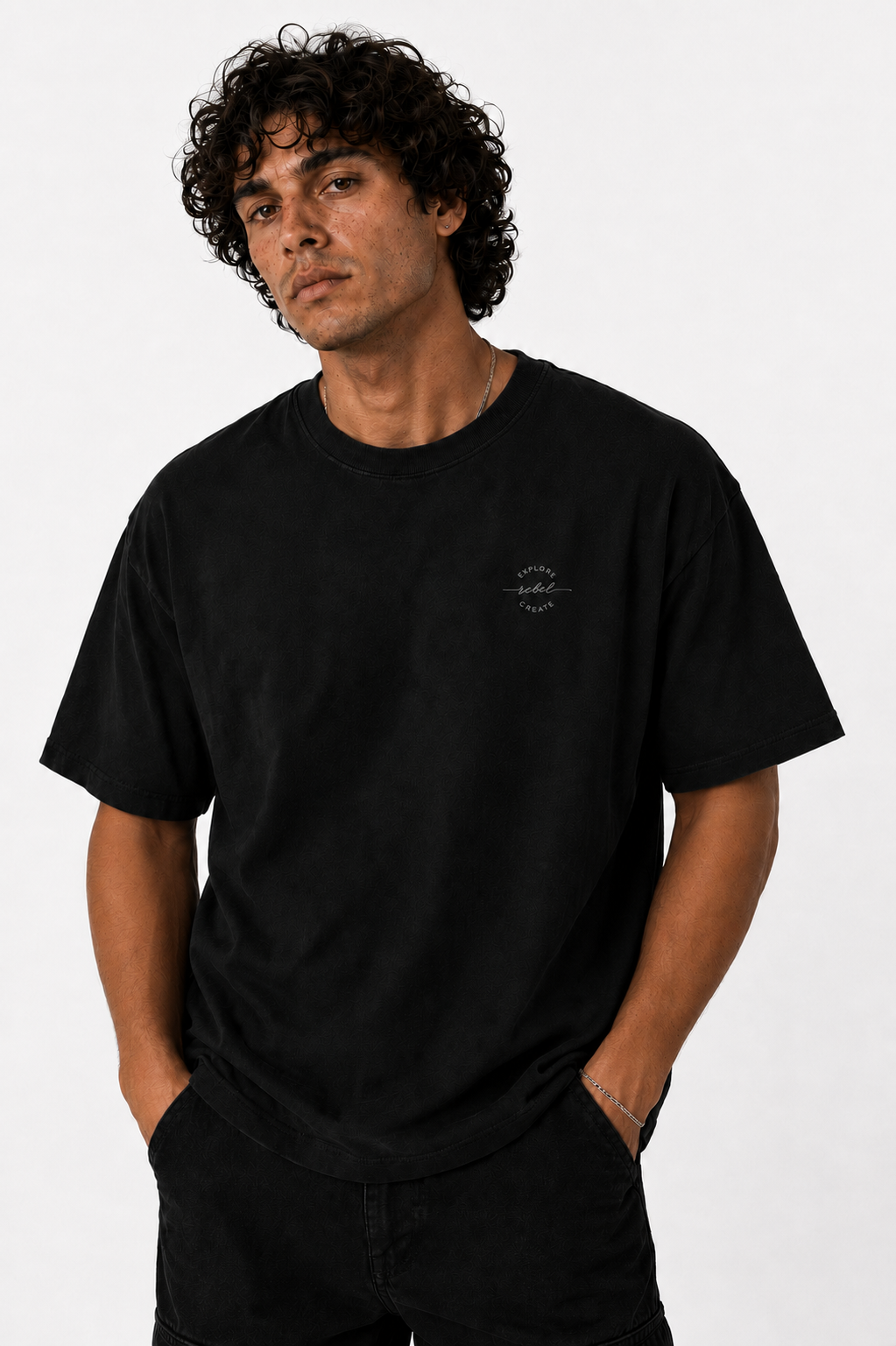 Creator 001 - Founder's Edition™ black tee front